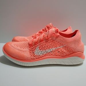 Nike Free RN Flyknit 2018 Crimson White Shoes